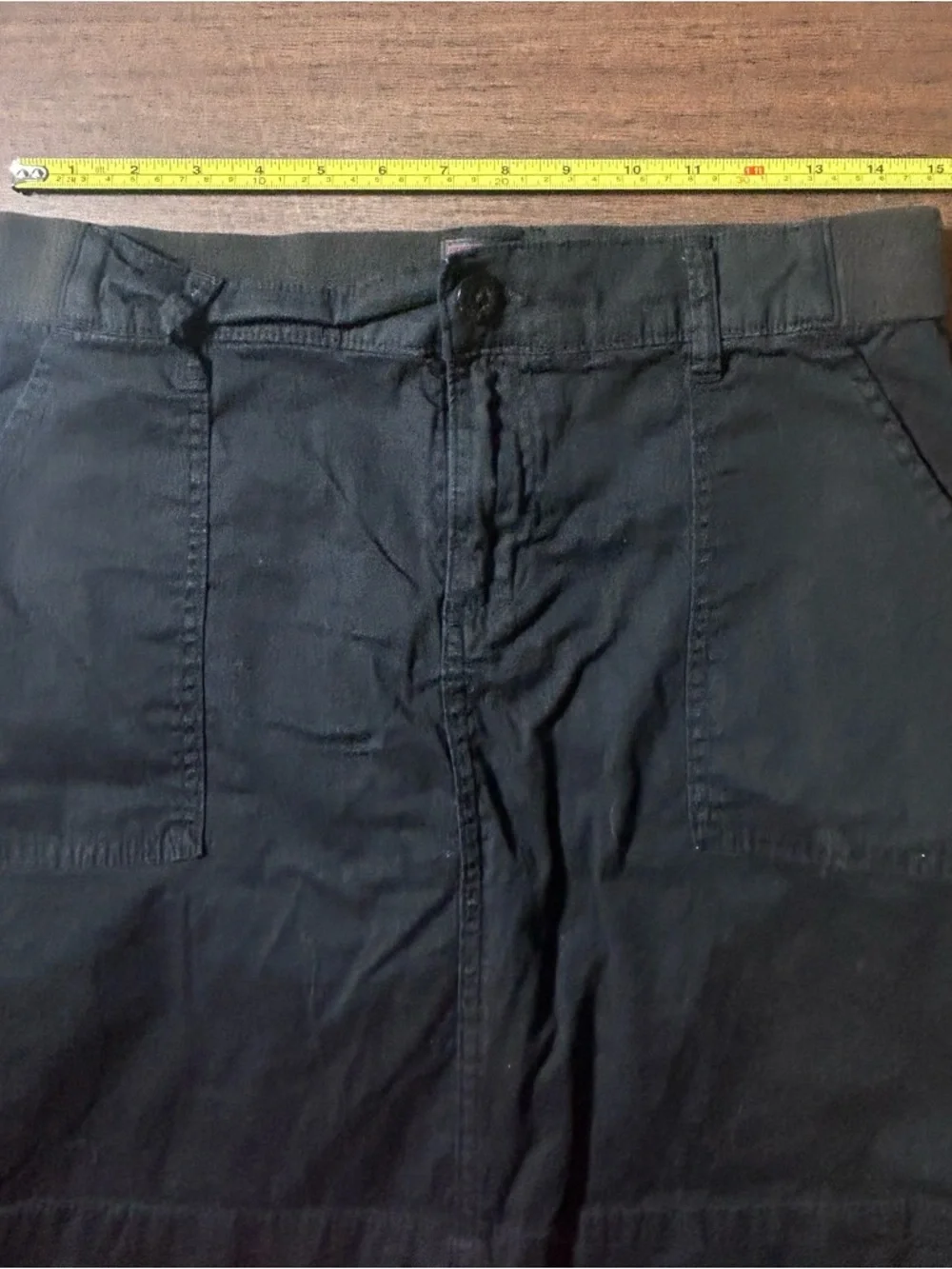 Women’s Lee Black Comfort Waist Skort Size‎ 8